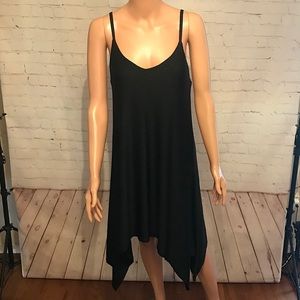 Annabella black sparkly super stretchy soft dress size small